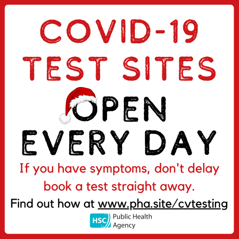 Test sites open