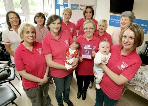 Local women celebrate Breastfeeding Week