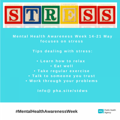 Spotlight on stress for Mental Health Awareness Week 