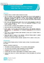 Influenza Weekly Surveillance Bulletin, Northern Ireland, Week 3 (14 - 20 January 2013)